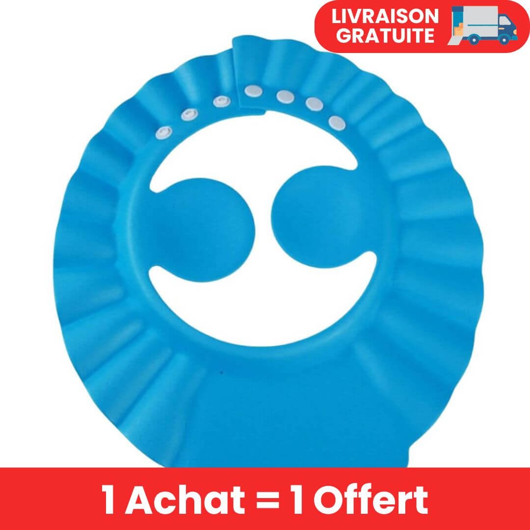 Bonnet de bain I Baby Bathing Visor™ de Bébé Euphorique - Bébé Euphorique